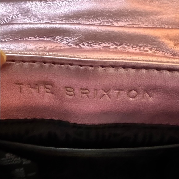 Kurt Geiger London Mini Brixton shoulder bag in pink crystal fabric With Dusty - Picture 6 of 8